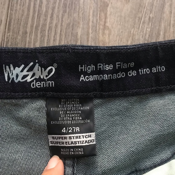 High rise flare denim-Super Stretch - Picture 6 of 6